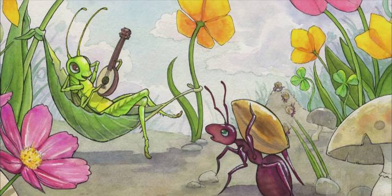 Favola: La cicala e la formica
