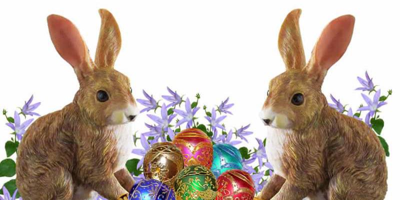 Favola: Le uova di Pasqua del coniglietto